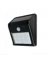 Lampa 12 LED, incarcare solara si senzor de miscare red-mag.ro