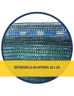 PLASA UMBRIRE 4 x 100 M - VERDE - 40 g/mp red-mag.ro 2