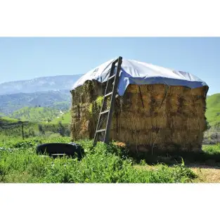 PRELATA CU INELE 10 X 15 M - 150 G/MP - ARGINTIU red-mag.ro 2