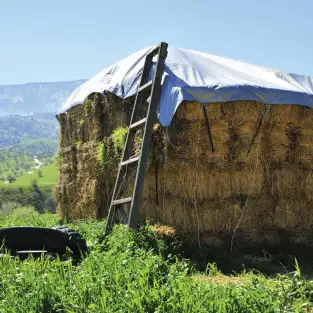 PRELATA CU INELE 3 X 4 M - 80 G/MP- ALBASTRU red-mag.ro 2