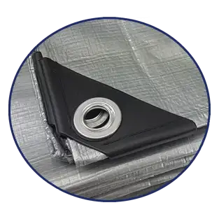 PRELATA CU INELE 5 X 6 M - 80 G/MP- ALBASTRU red-mag.ro 2