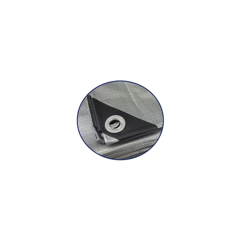 PRELATA CU INELE 6 X 8 M - 80 G/MP- ALBASTRU red-mag.ro