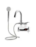Robinet electric instant apa calda cu display si furtun pentru