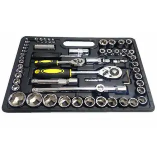 Trusa profesionala de tubulare cu 108 piese red-mag.ro 2