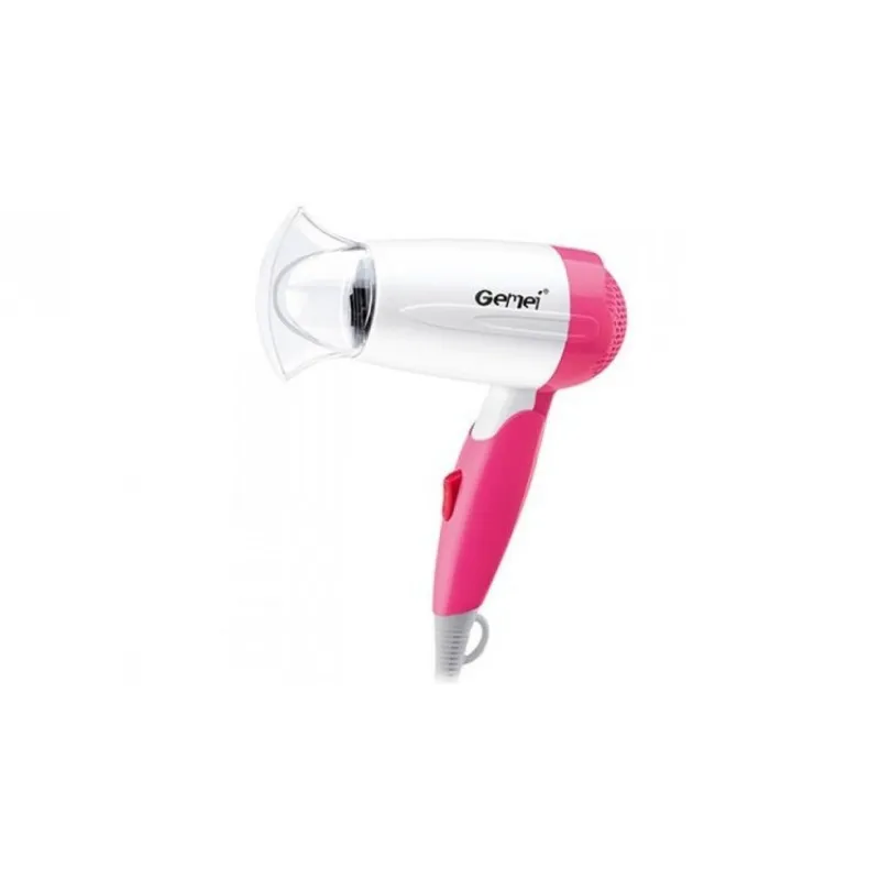 Uscator de par Gemei GM-1711, Alb/mov, 1200 W + Cadou red-mag.ro