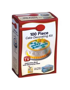 Cake Decoration -Set 100 de piese pentru decorare tort
