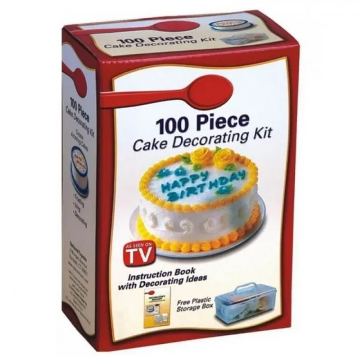 Cake Decoration -Set 100 de piese pentru decorare tort