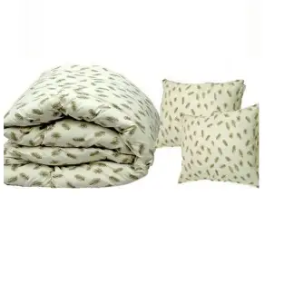 Set Pilota puf de gasca + 2 Perne patrate puf de gasca