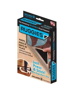 RUGGIES - Banda adeziva pentru covoare - pachet 8 triunghiuri 2