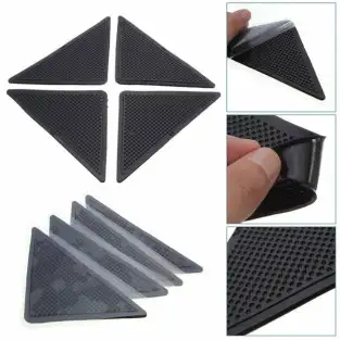 RUGGIES - Banda adeziva pentru covoare - pachet 8 triunghiuri