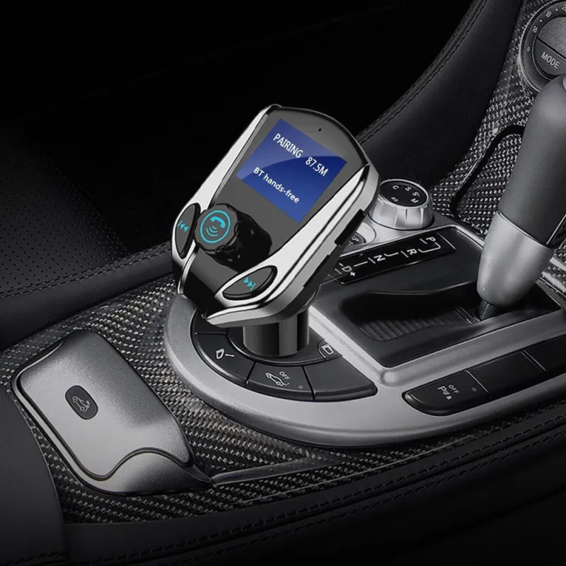 Modulator FM cu afisaj digital X8 p, hands free red-mag.ro