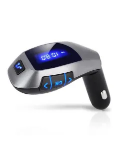 Car Kit Bluetooth X5 - Modulator FM red-mag.ro