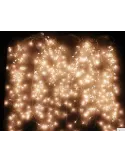 Instalatie 12 metri,ALB CALD, 300 LED-uri tip turturi