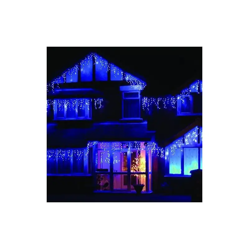 Instalatie 8 metri, ALBASTRU, 200 LED-uri tip turturi