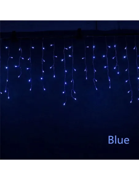 Instalatie 8 metri, ALBASTRU, 200 LED-uri tip turturi
