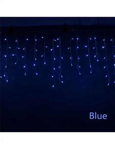 Instalatie 8 metri, ALBASTRU, 200 LED-uri tip turturi