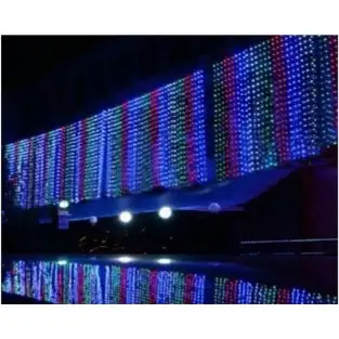 Instalatie craciun tip perdea, dimensiuni - 9x1m red-mag.ro