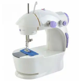 Mini masina de cusut portabila cu pedala red-mag.ro