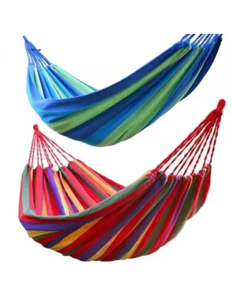 HAMAC MULTICOLOR, IDEAL PENTRU GRADINA TA red-mag.ro