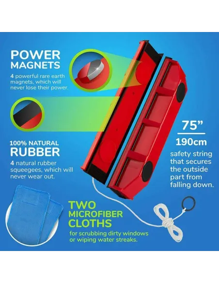 DISPOZITIV MAGNETIC SPECIAL PENTRU CURATATEA GEAMURILOR