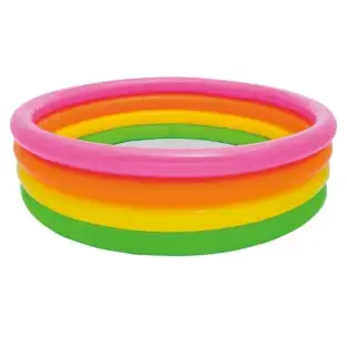 Piscina gonflabila Sunset Glow 168 x 46 cm - cu 4 inele cu 2