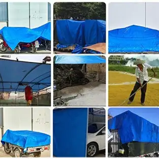 Prelata albastra impermeabila, 3x4 m red-mag.ro