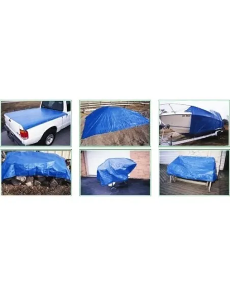 Prelata albastra impermeabila, 3x4 m red-mag.ro