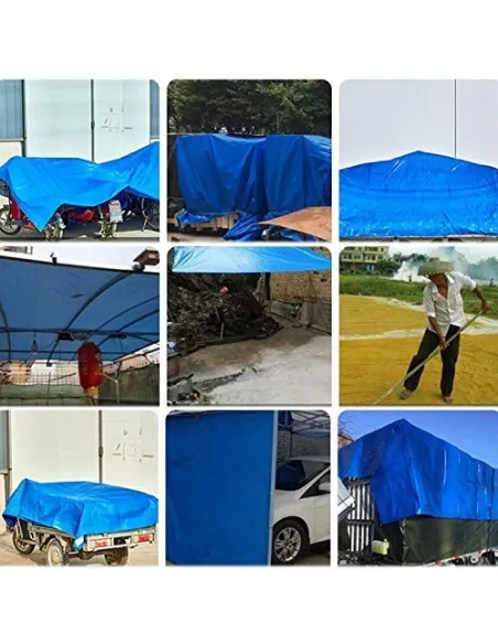 Prelata albastra impermeabila, 3x4 m red-mag.ro