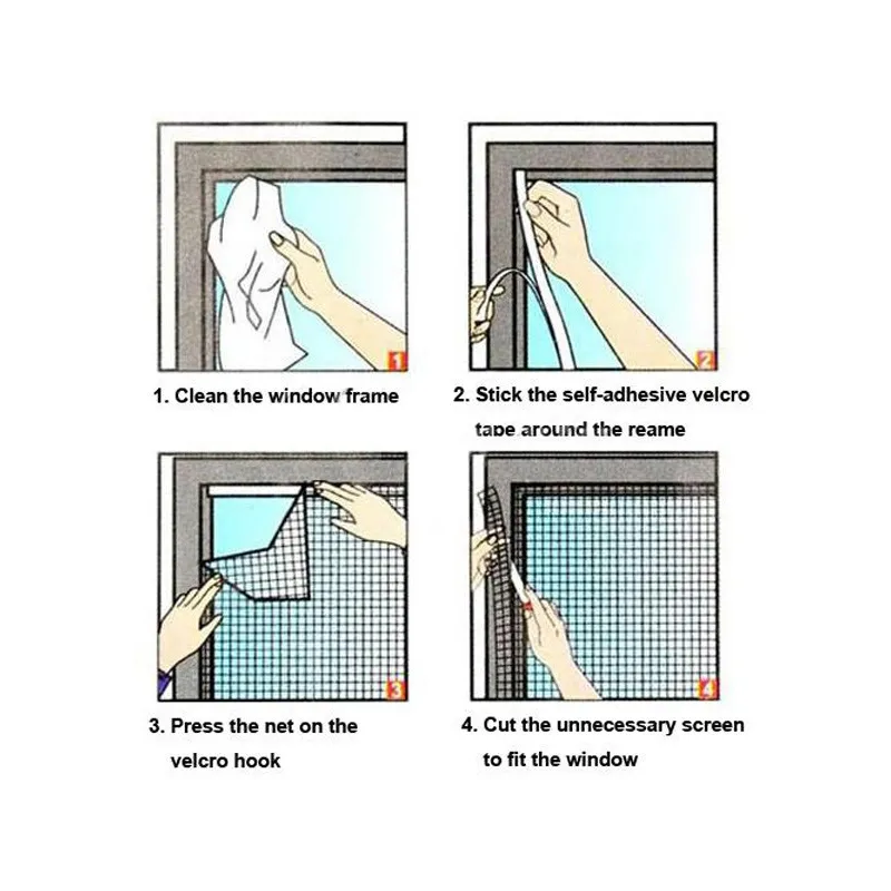 Plasa anti-insecte pentru fereastra red-mag.ro