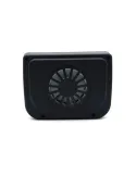 Ventilator auto cu incarcare solara, prindere de parbriz cu