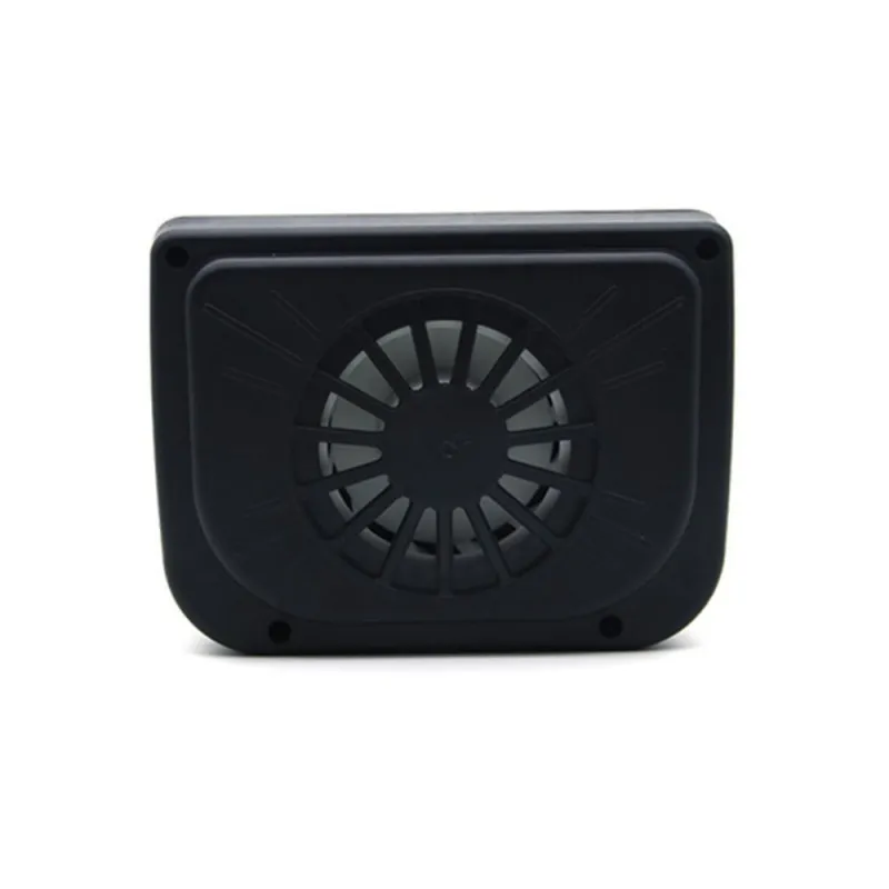 Ventilator auto cu incarcare solara, prindere de parbriz cu