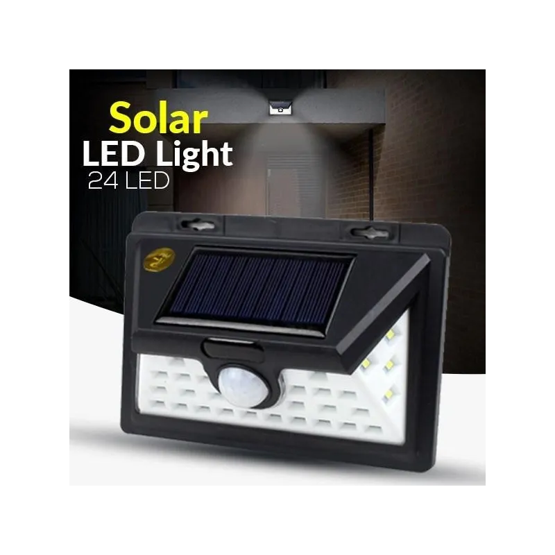 Set 2 Lampi cu LEDURI - Incarcare solara si senzor de miscare