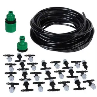 Kit racire terasa, cu vapori de apa, furtun de 20 m si 20 de 2