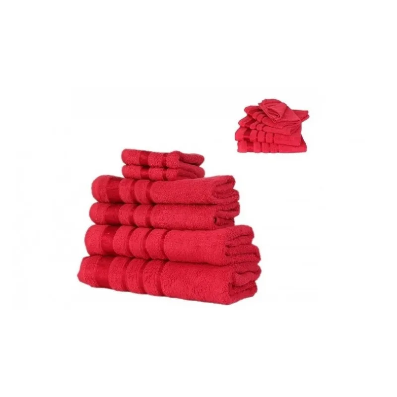 Set 6 prosoape din bumbac pakistanez red-mag.ro