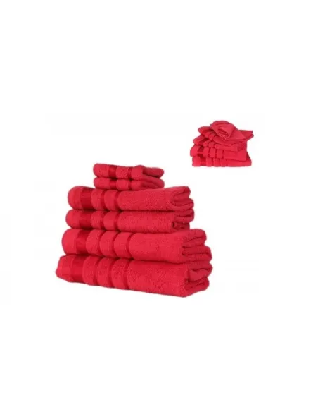 Set 10 prosoape din bumbac pakistanez red-mag.ro