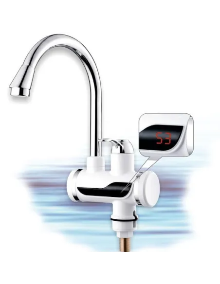 Robinet instant electric incalzire apa cu afisaj digital