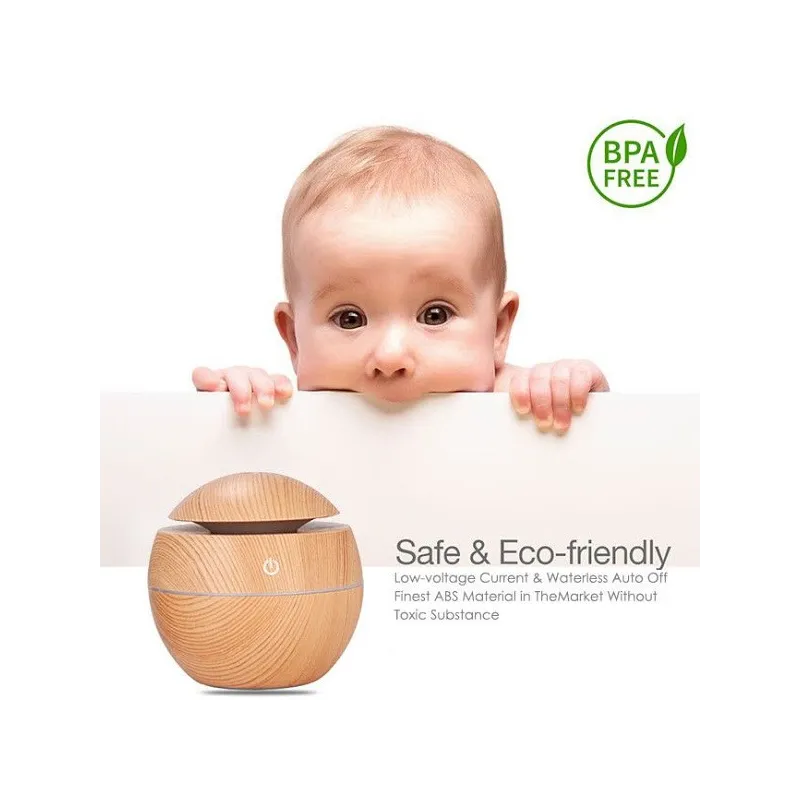 Umidificator de aer cu ultrasunete, lampa de veghe