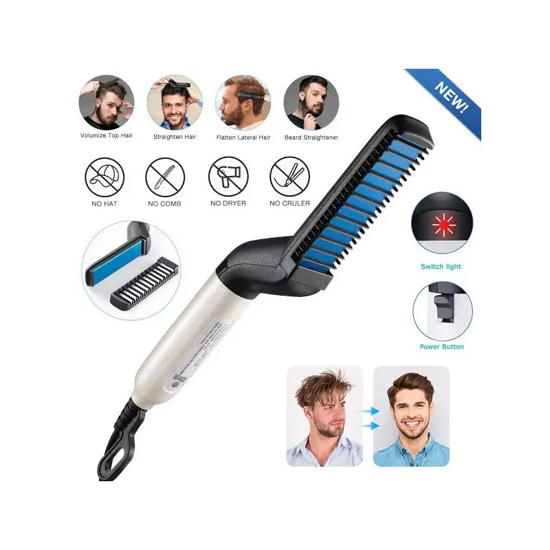 Placă multifuncțională cu pietene pentru păr și barbă red-mag.ro