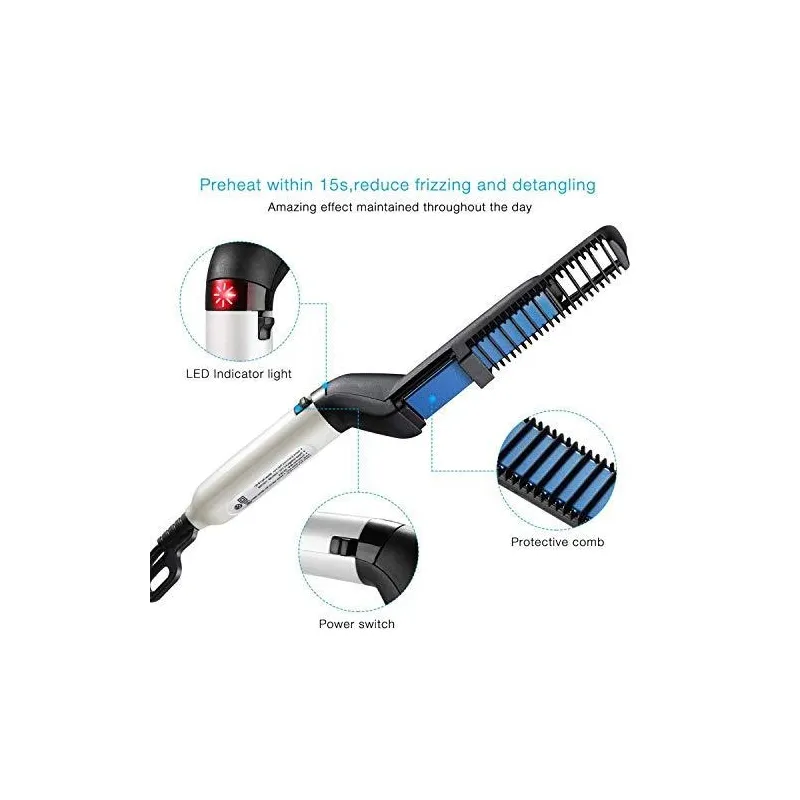 Placă multifuncțională cu pietene pentru păr și barbă red-mag.ro