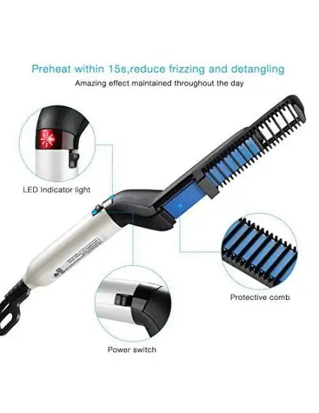 Placă multifuncțională cu pietene pentru păr și barbă red-mag.ro