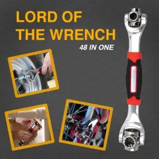 Cheie Universala 48 in 1, multifunctionala, cu rotire 360 grade, si un grad de inclinare de 45 grade,