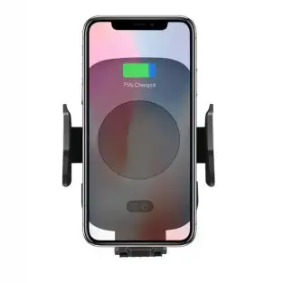 Incarcator auto wireless pentru telefon cu inchidere automata prindere ventilatie