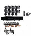 Kit Supraveghere CCTV, 8 camere, interior/exterior, AHD, 1080P