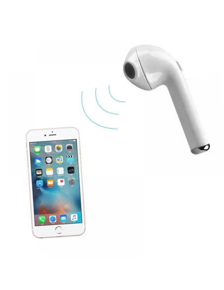 Casca Bluetooth I7 cu microfon aspect minimalist
