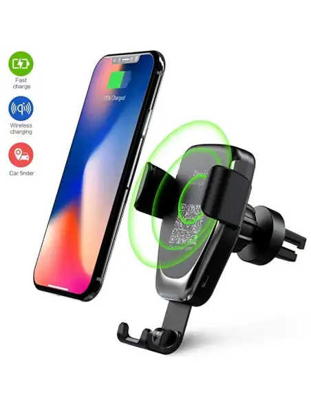 Incarcator Auto Wireless Fast Charging cu sistem de prindere
