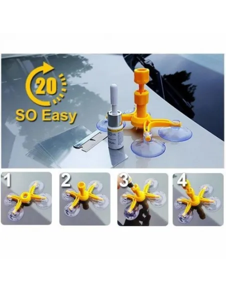 Kit pentru Reparatie Parbriz sau Geam Auto