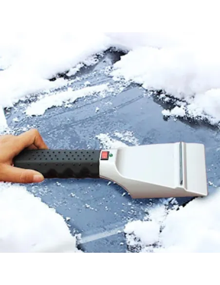Racleta electrica cu incalzire, pentru geamuri auto