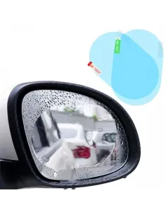 Set 2 folii anti stropi si anti aburire pentru oglinda auto