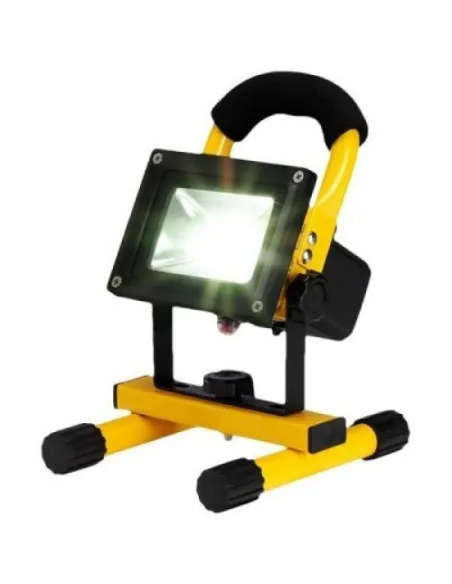 Proiector led de exterior putere 10W , portabil, incarcare auto sau la priza