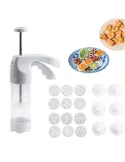 2 x Dispozitiv de ornat torturi si prajituri Cookie Press